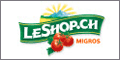 Logo-Button, um zum LeShop Lebensmittel Online Shop zu gelangen