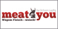 Logo-Button, um zur meat4you Online-Metzgerei zu gelangen
